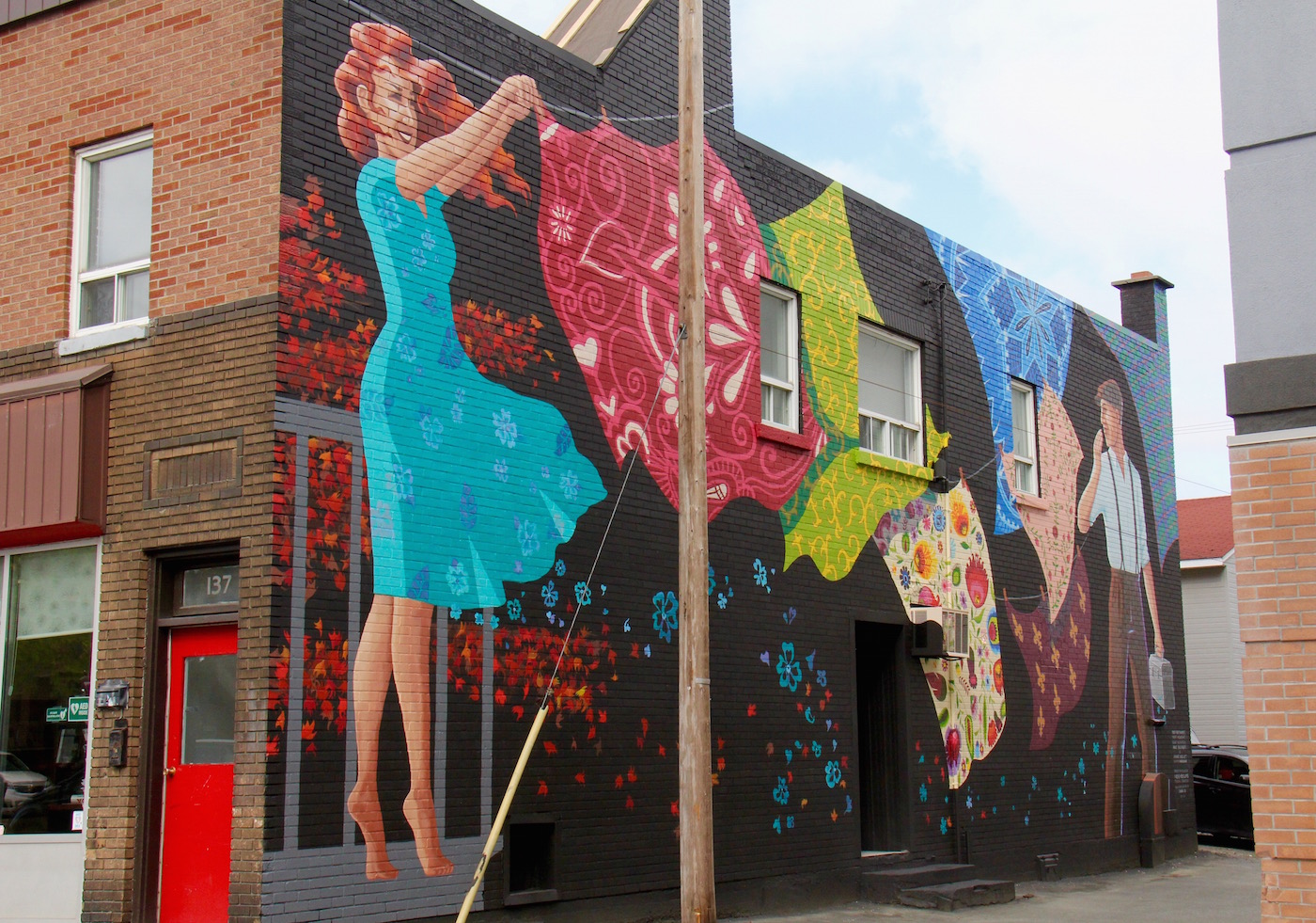 murale Rouyn-Noranda art public