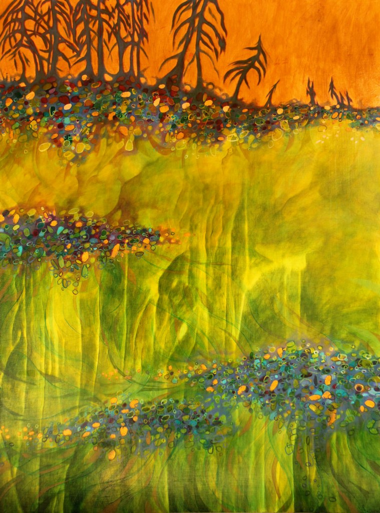 peinture galerie art visuel contemporain Abitibi-Témiscamingue