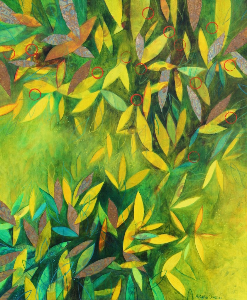 peinture galerie art visuel contemporain Abitibi-Témiscamingue