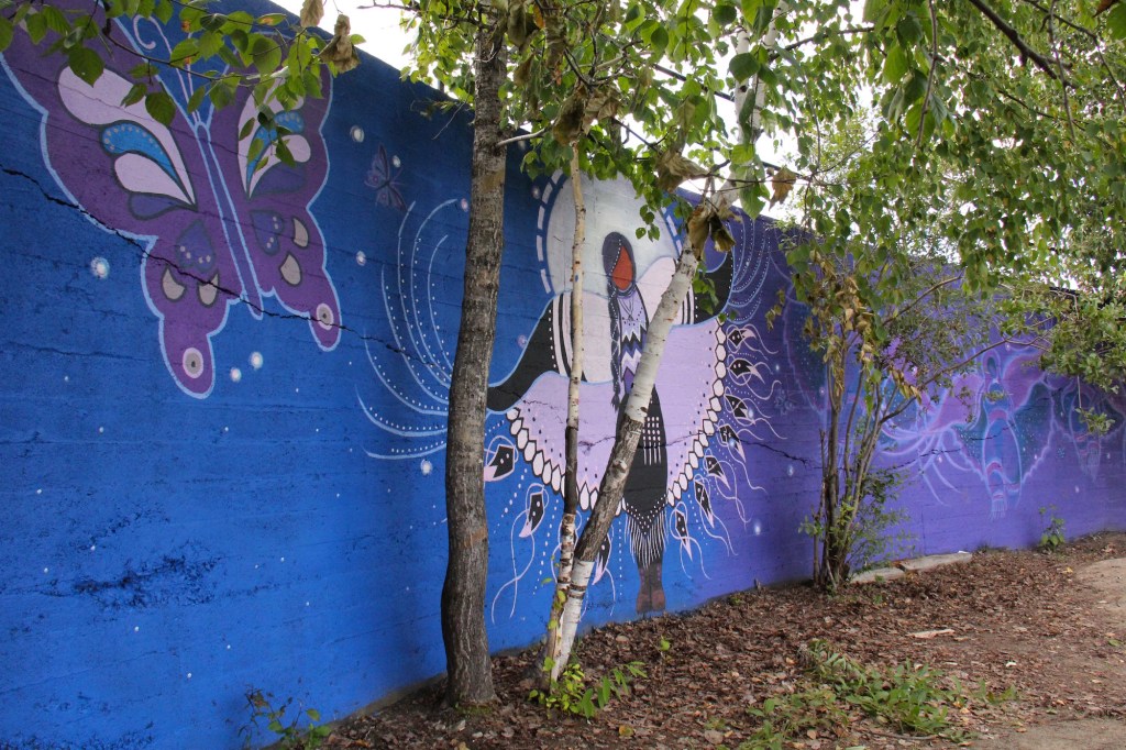 murale art public Premières Nations Abitibi-Témiscamingue