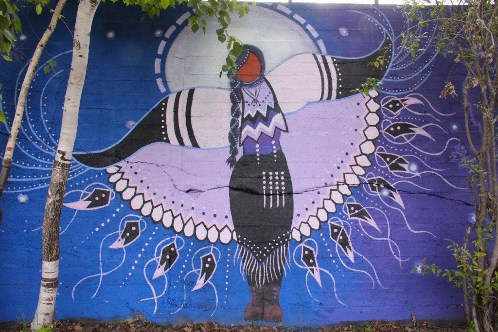 art public murale Premières Nations Abitibi-Témiscamingue