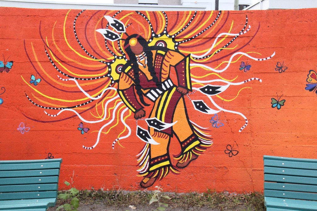 art public murale Premières Nations Abitibi-Témiscamingue